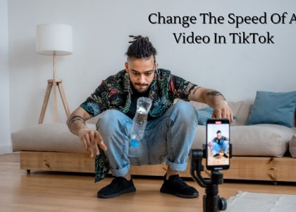 Change the speed of a video in TikTok